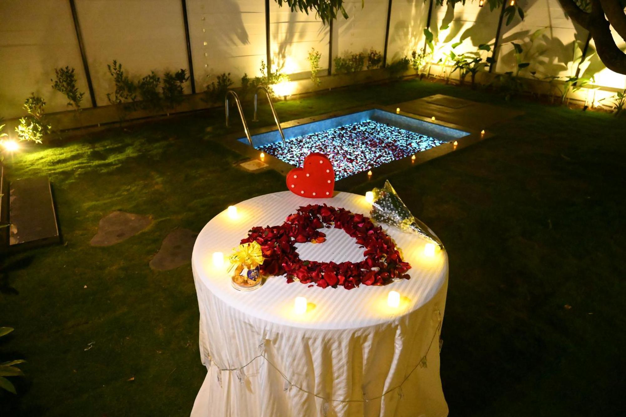 Aura Farms - Private Pool Cottages Rāmanagaram Exterior foto