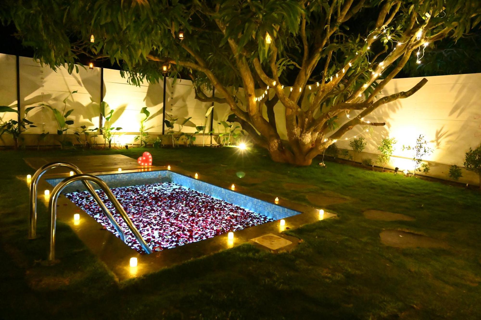 Aura Farms - Private Pool Cottages Rāmanagaram Exterior foto