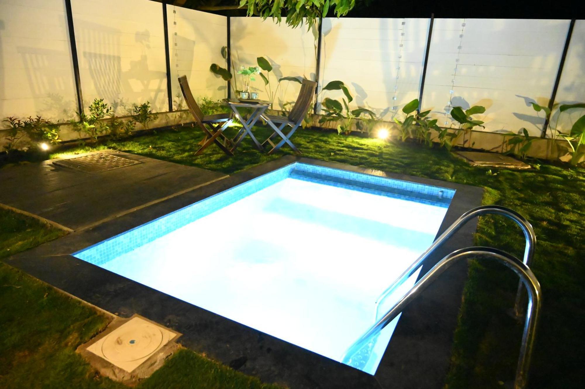 Aura Farms - Private Pool Cottages Rāmanagaram Exterior foto